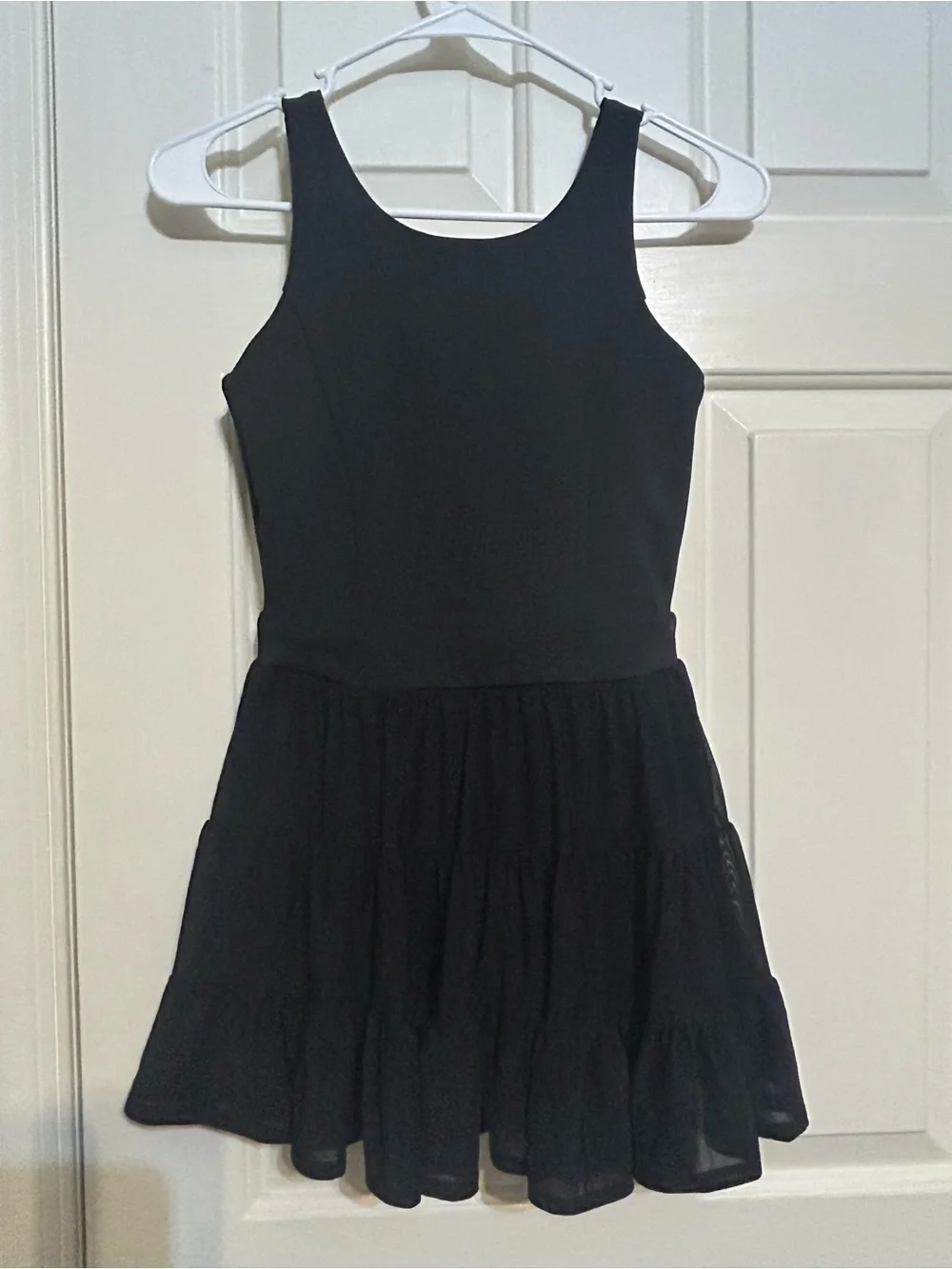 Abercrombie kids YPB active black dress girls size 11/12